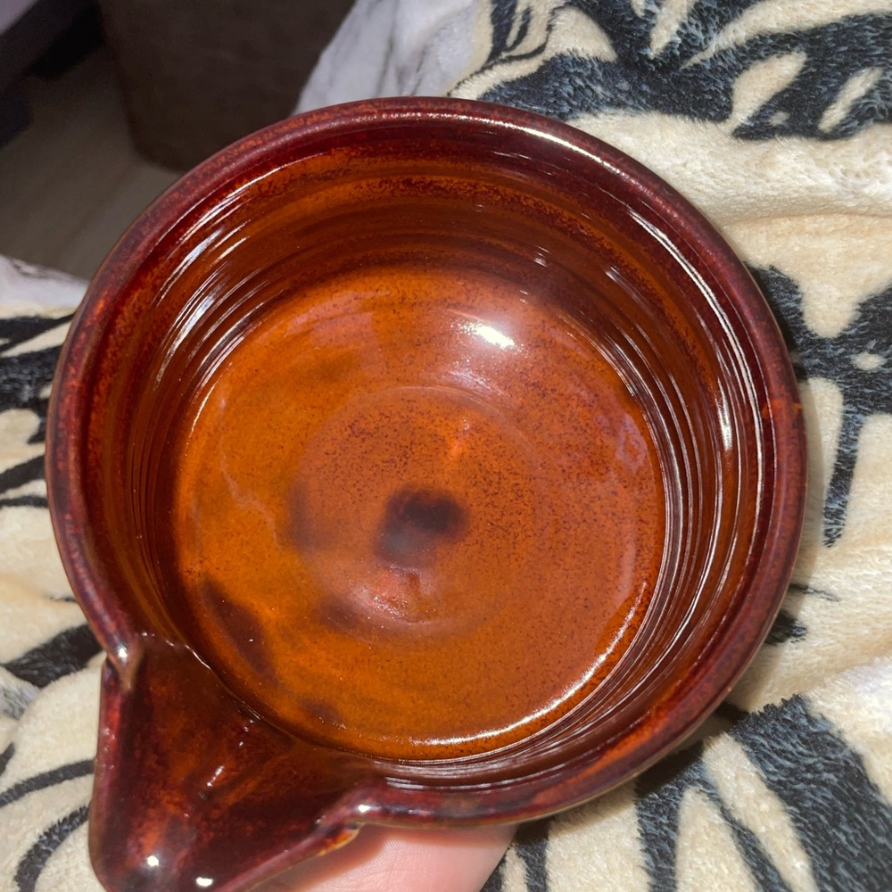 Yellow/green matcha bowl/chawan - Picture 2 of 3